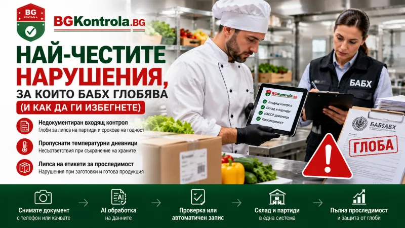 Най-честите нарушения, за които БАБХ глобява (И как да ги избегнете)